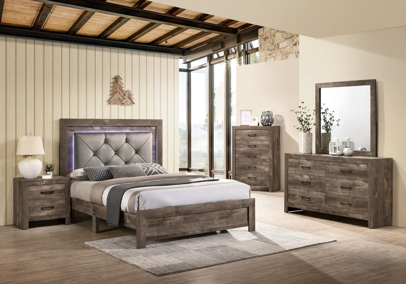 LARISSA 4 Pc. Queen Bedroom Set