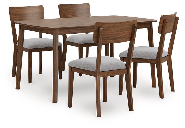 Tameride Dining Table and 4 Chairs (Set of 5)