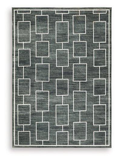 Elderland Washable 5' x 7' Area Rug