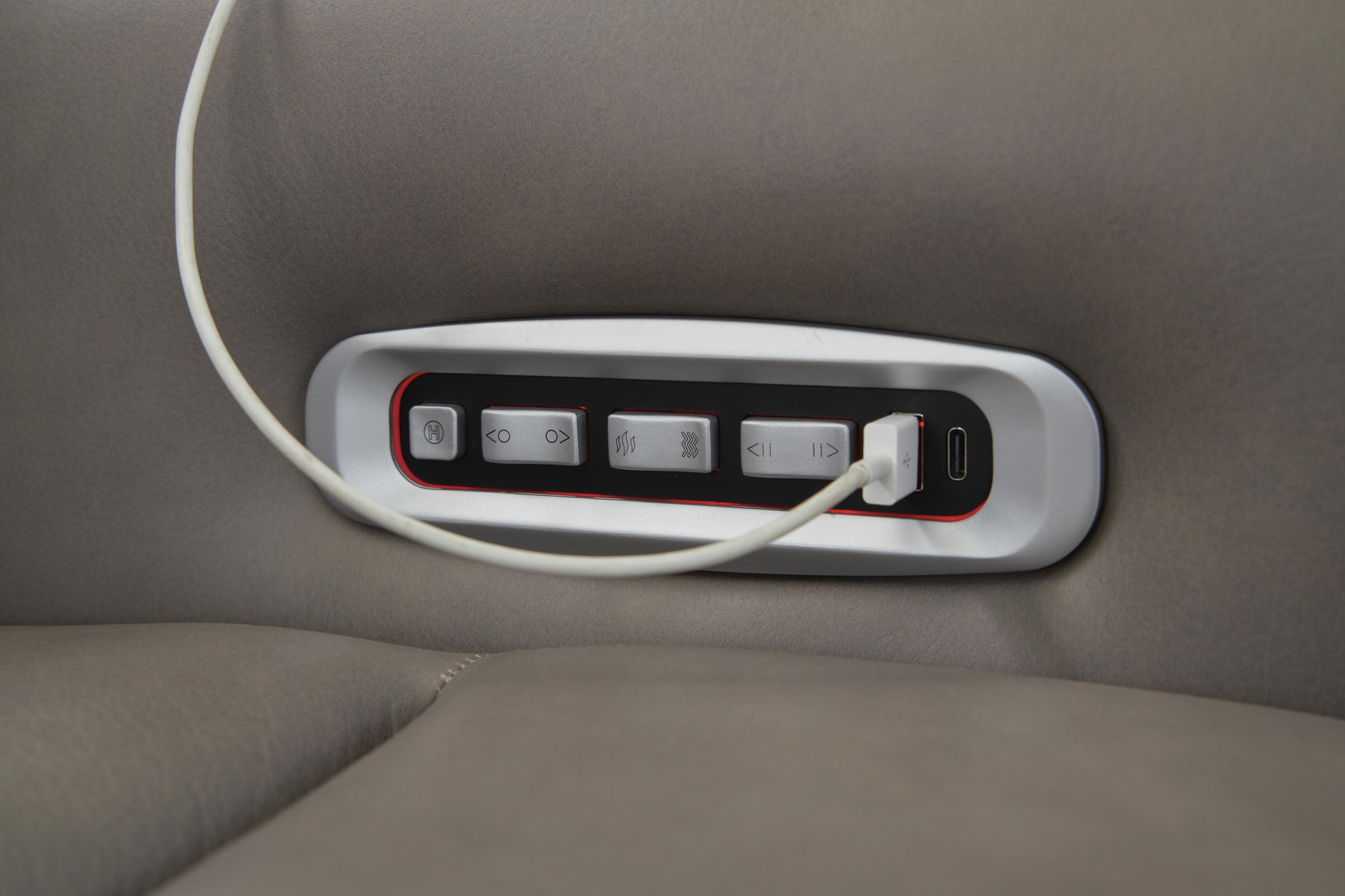 5Z-Comfort Power Reclining Loveseat with Console