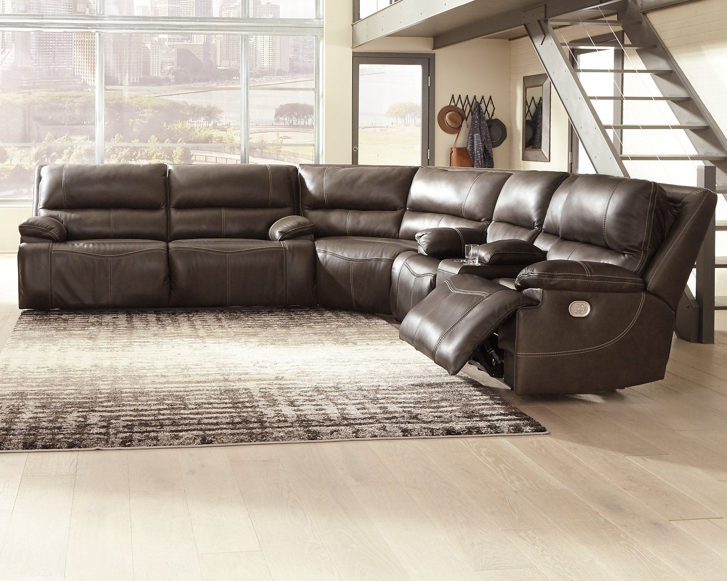 Ricmen 3-Piece Power Reclining Sectional