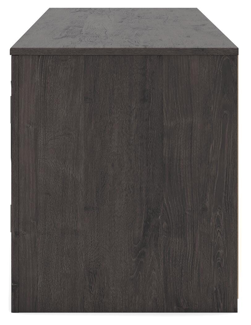Cayboni 71" TV Stand with Electric Fireplace