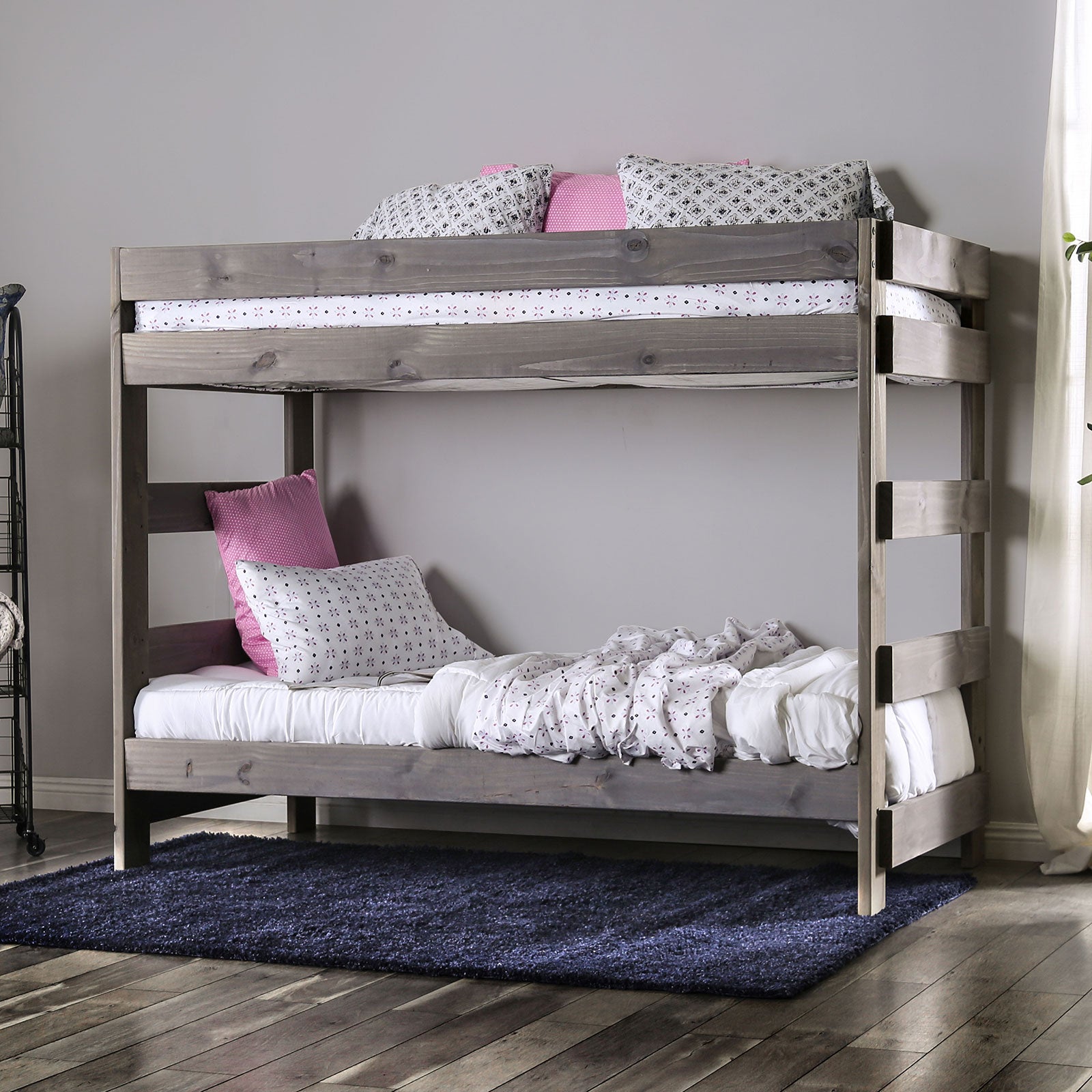 AMPELIOS T/T Bunk Bed W/ 2 Slat Kits (*Mattress Ready) image