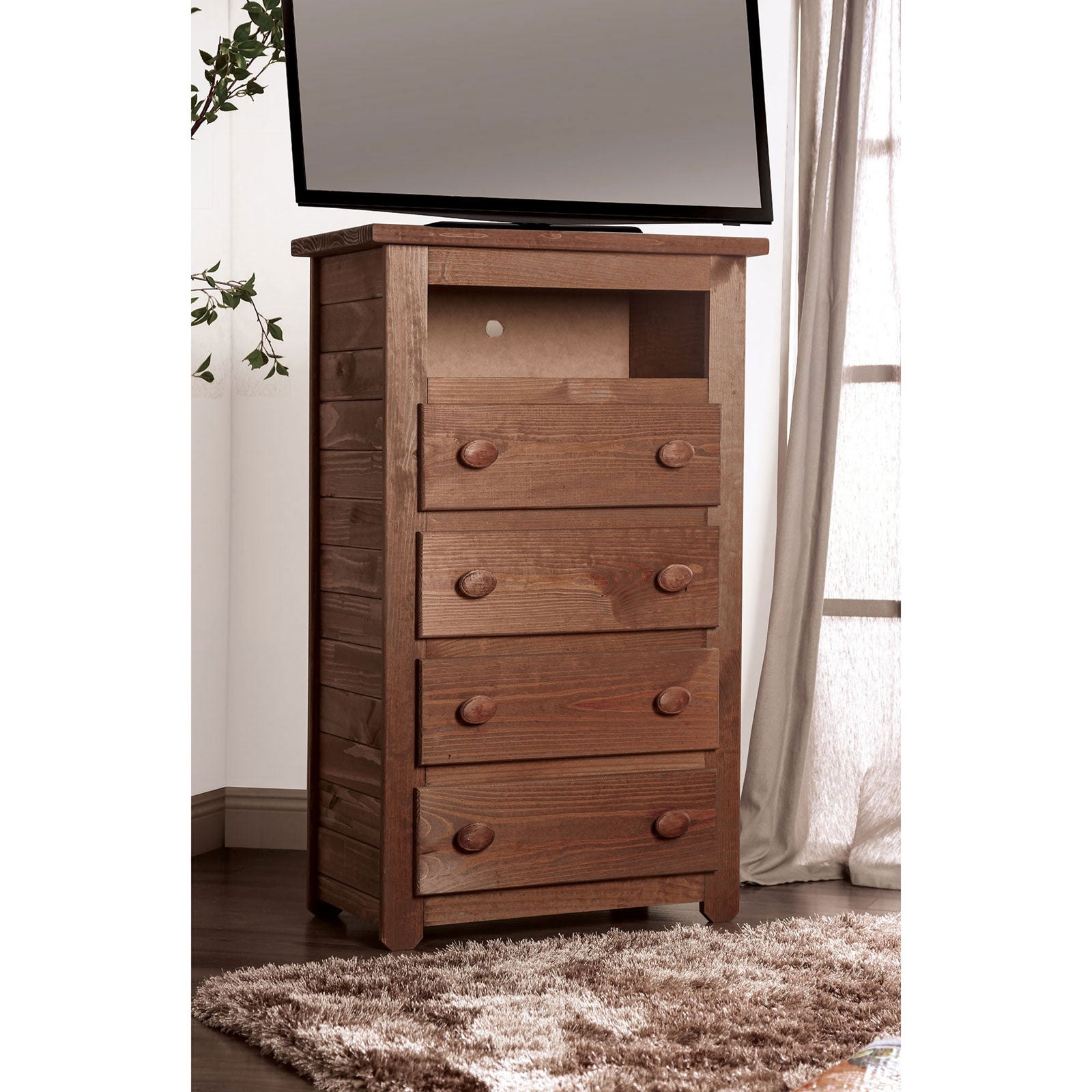 Lea Mahogany Media Chest image
