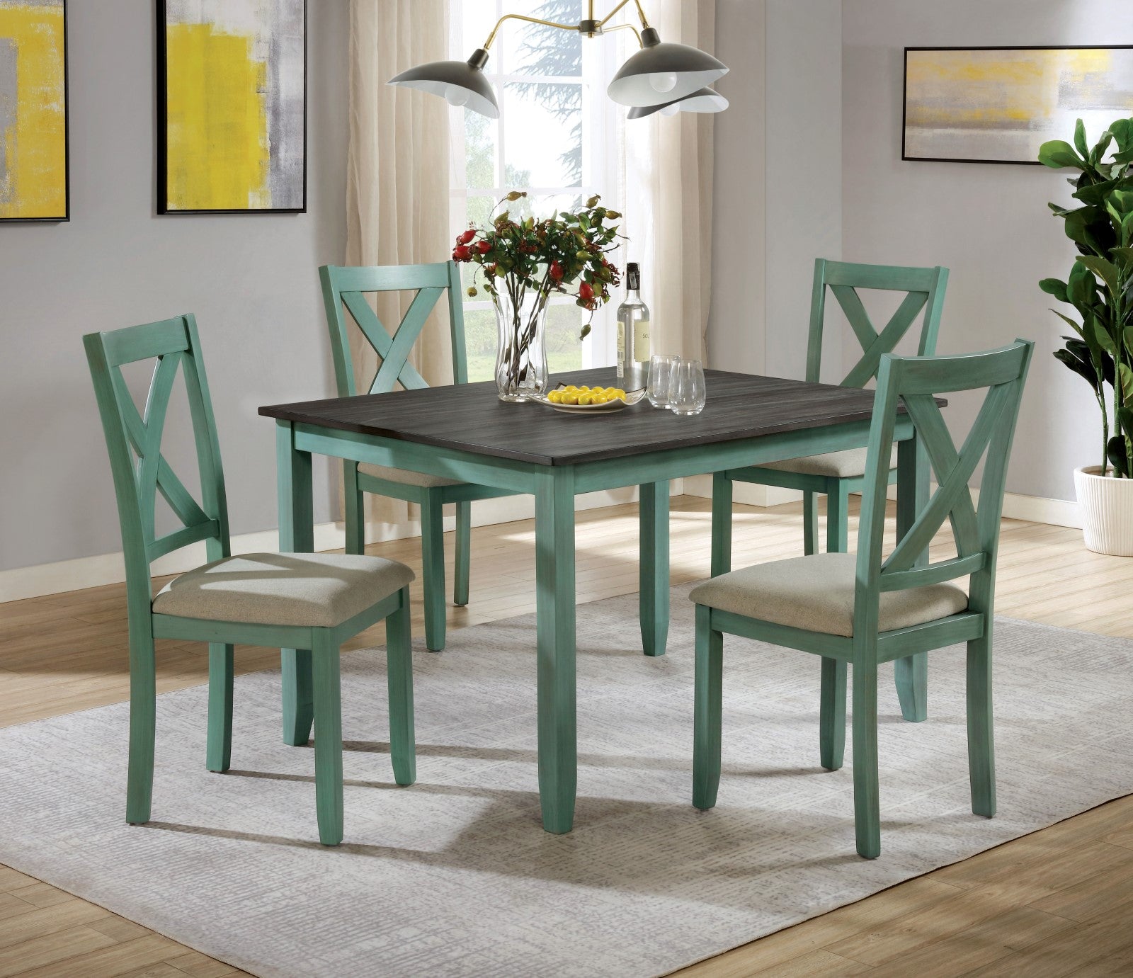 ANYA 5 Pc. Dining Table Set image