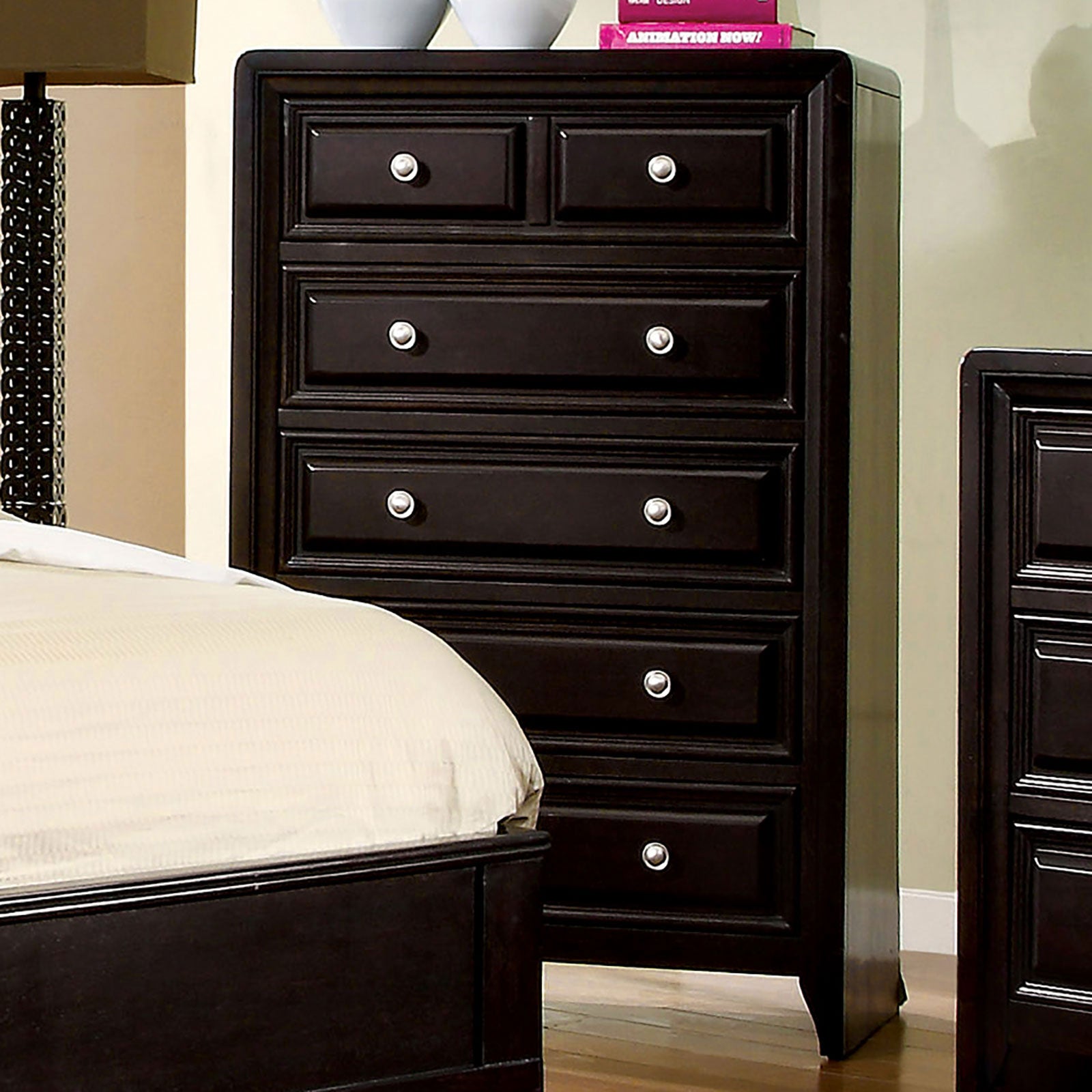 espresso dresser Six Drawer Dresser in Espresso Finish – Oriental Rug Palace