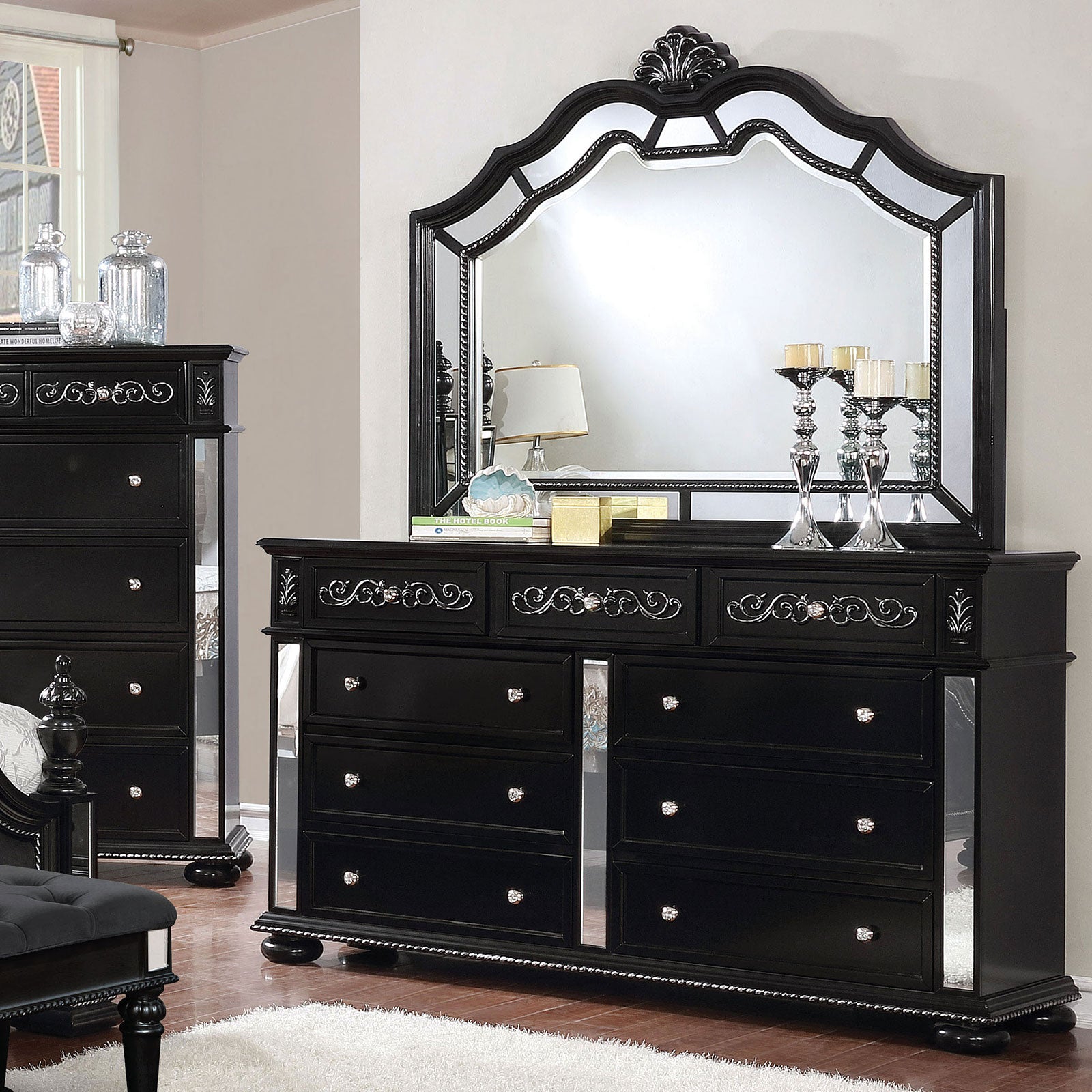 Azha Black Dresser Azha Black Dresser