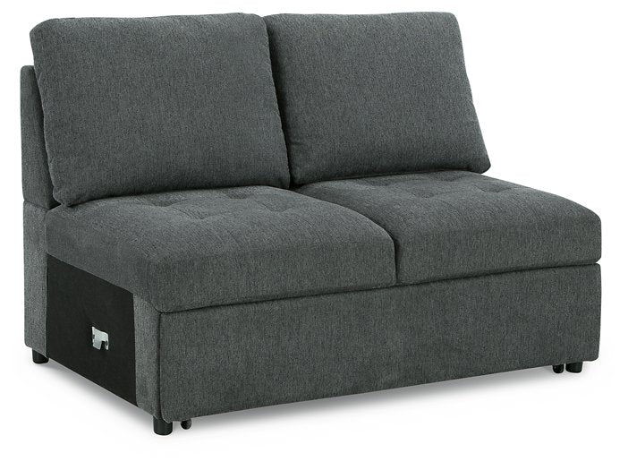 Millcoe 3-Piece Sectional with Pop Up Bed