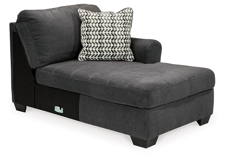 Ambee 3-Piece Sectional with Chaise