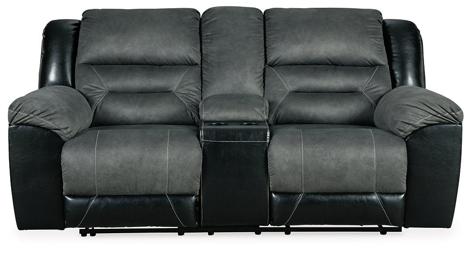 Earhart Reclining Loveseat with Console