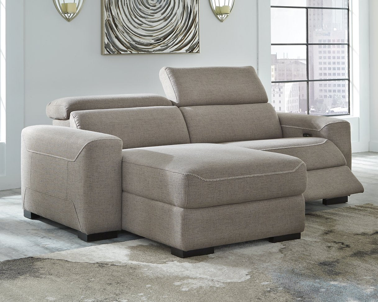 Mabton Power Reclining Sectional with Chaise