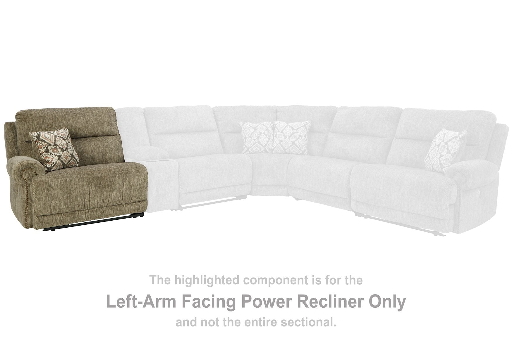 Lubec 3-Piece Reclining Sofa