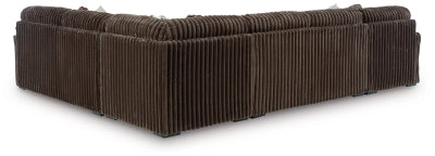 Midnight-Madness Sectional with Chaise