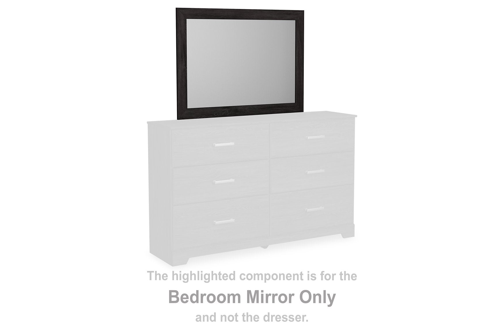 Belachime Dresser and Mirror