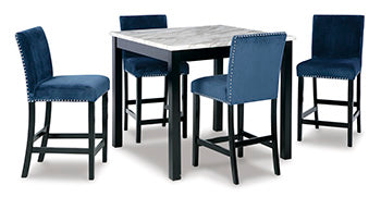 Cranderlyn Counter Height Dining Table and Bar Stools (Set of 5)