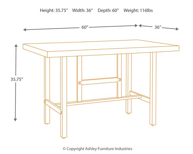 Kavara Counter Height Dining Set