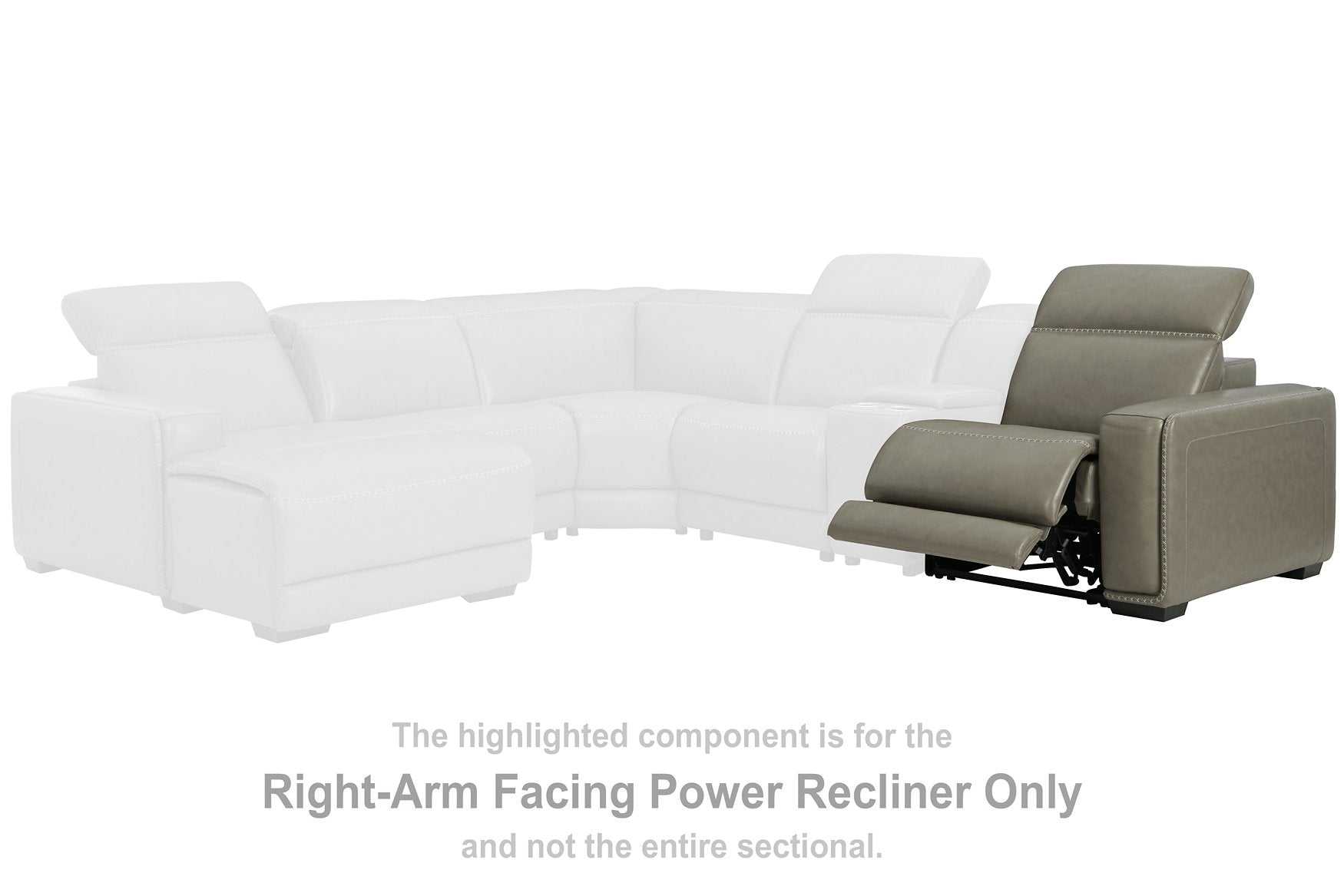 Correze Power Reclining Sectional with Chaise