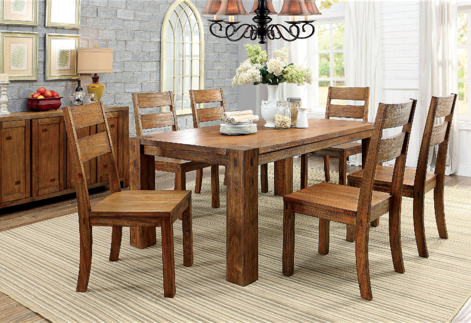 FRONTIER 7 Pc. Dining Table Set image