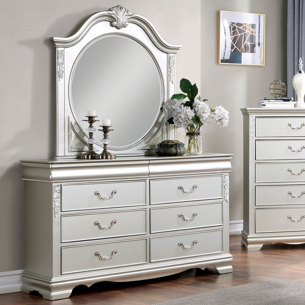 ALECIA Dresser, Silver ALECIA Dresser, Silver