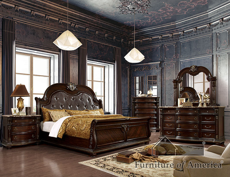 Fromberg Brown Cherry E.King Bed image