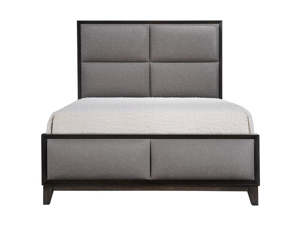 Crown Mark Furniture Florian Queen Panel Bed in Grey image