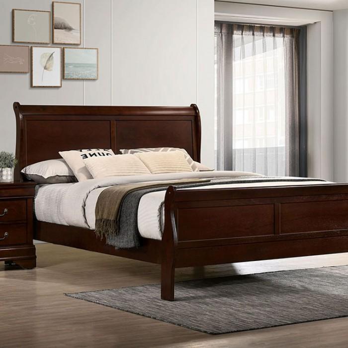 LOUIS PHILIPPE Cal.King Bed, Cherry image