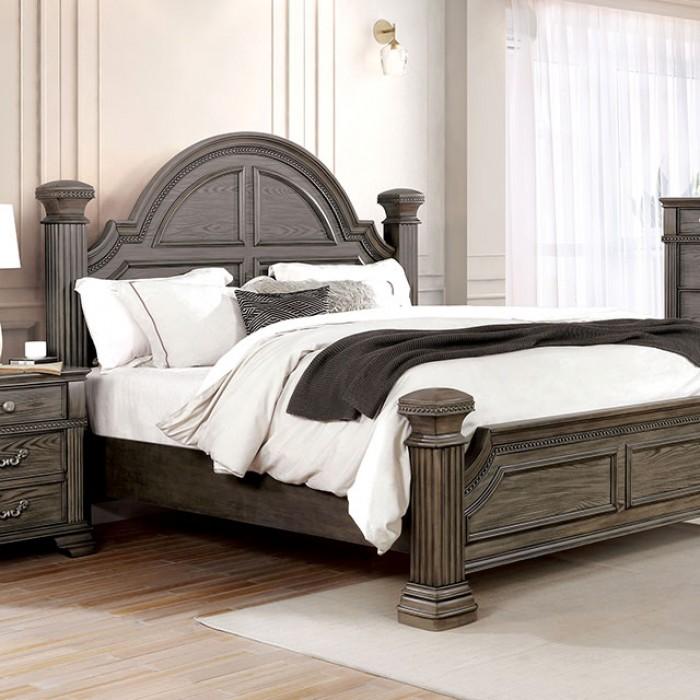 PAMPHILOS Queen Bed, Gray image